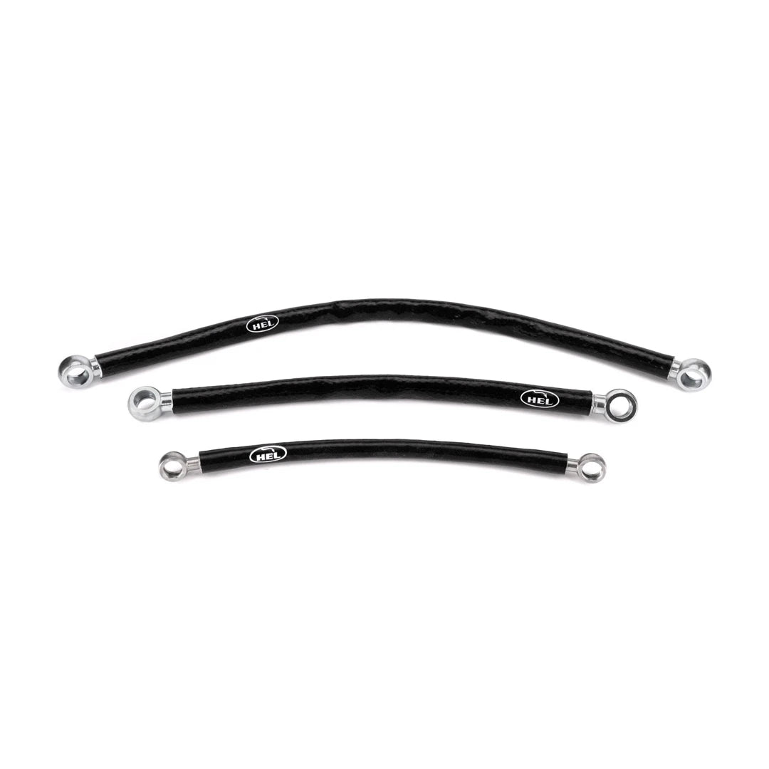 HEL Performance stainless steel braided turbo hoses