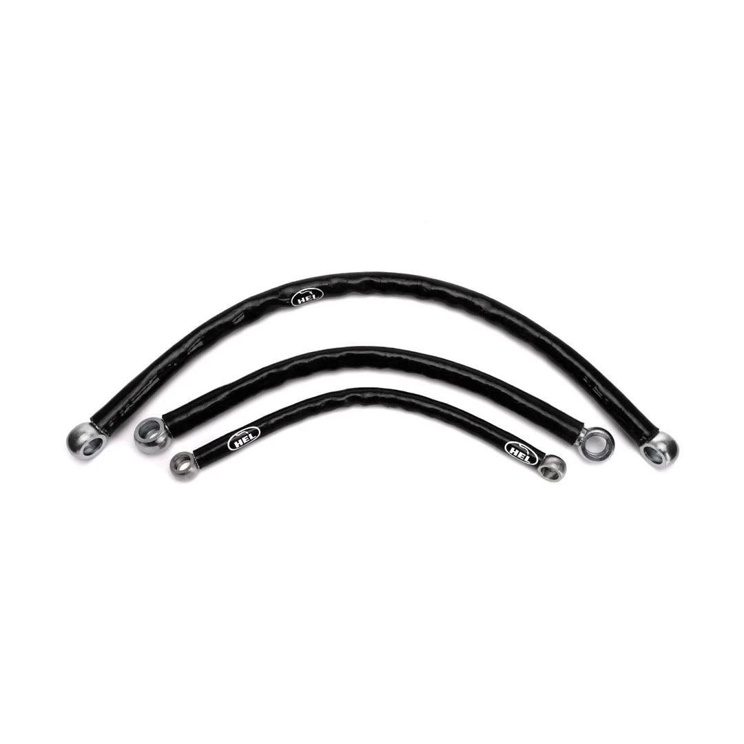 HEL Performance stainless steel braided turbo hoses