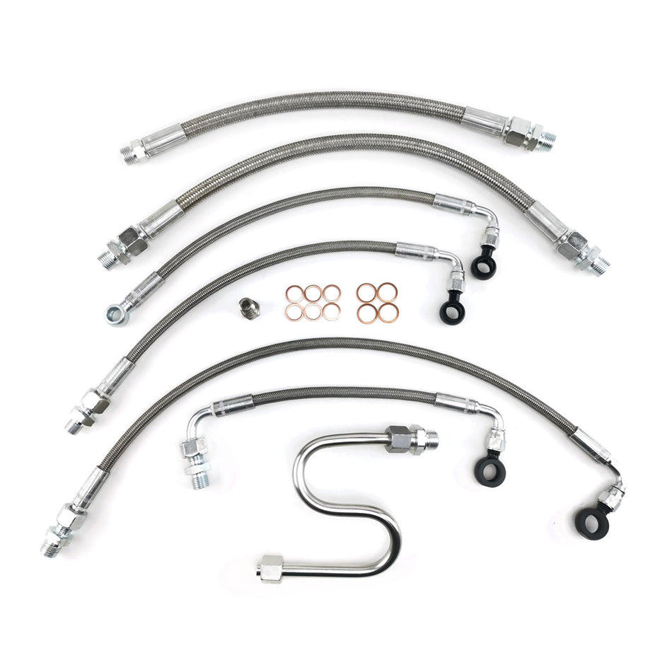 HEL Nissan Skyline R32 R33 R34 GT-R Oil Water Feed & Return Hoses