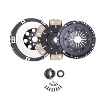 A clutch assembly kit including a pressure plate, flywheel, clutch disc, release bearing, seal, and mounting hardware