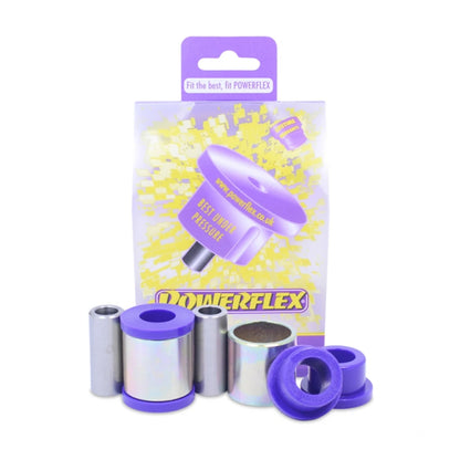 Pair of Powerflex purple polybushes and steel sleeves