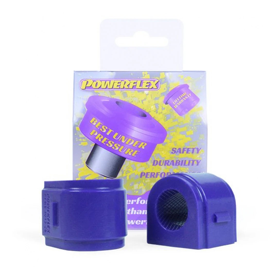 Pair of purple Powerflex polybushes