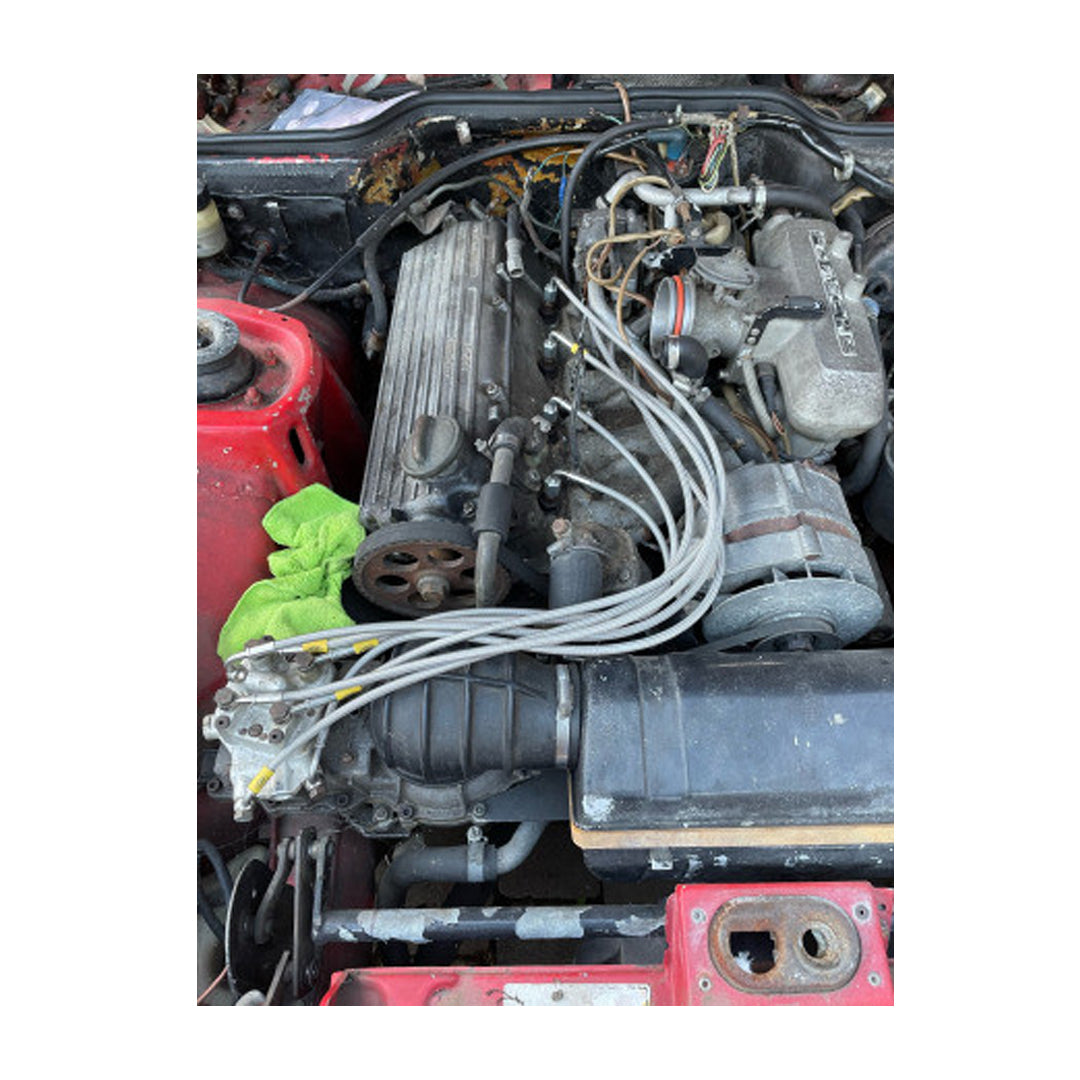 HEL Porsche 924 Turbo Geflochtene Einspritzschläuche