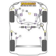 Powerflex PFF85-201 Seat Ibiza MK2 MK3 MK4 MK5 Vordere Querlenkerbuchsen