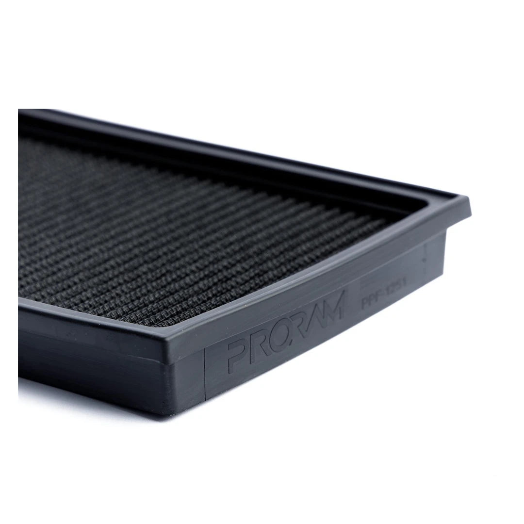 Close up of Ramair proram panel air filter