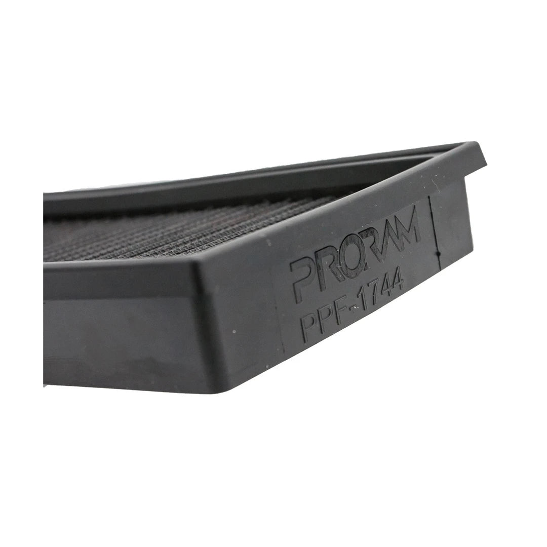 Close up of Ramair proram panel air filter