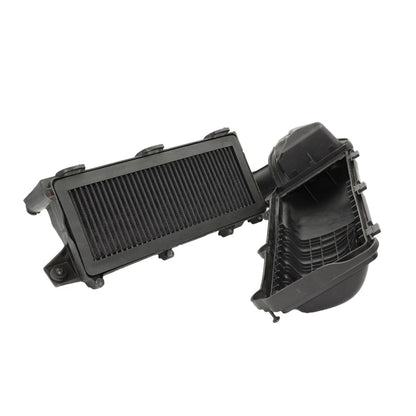 Ramair proram panel air filter fitted into an air box