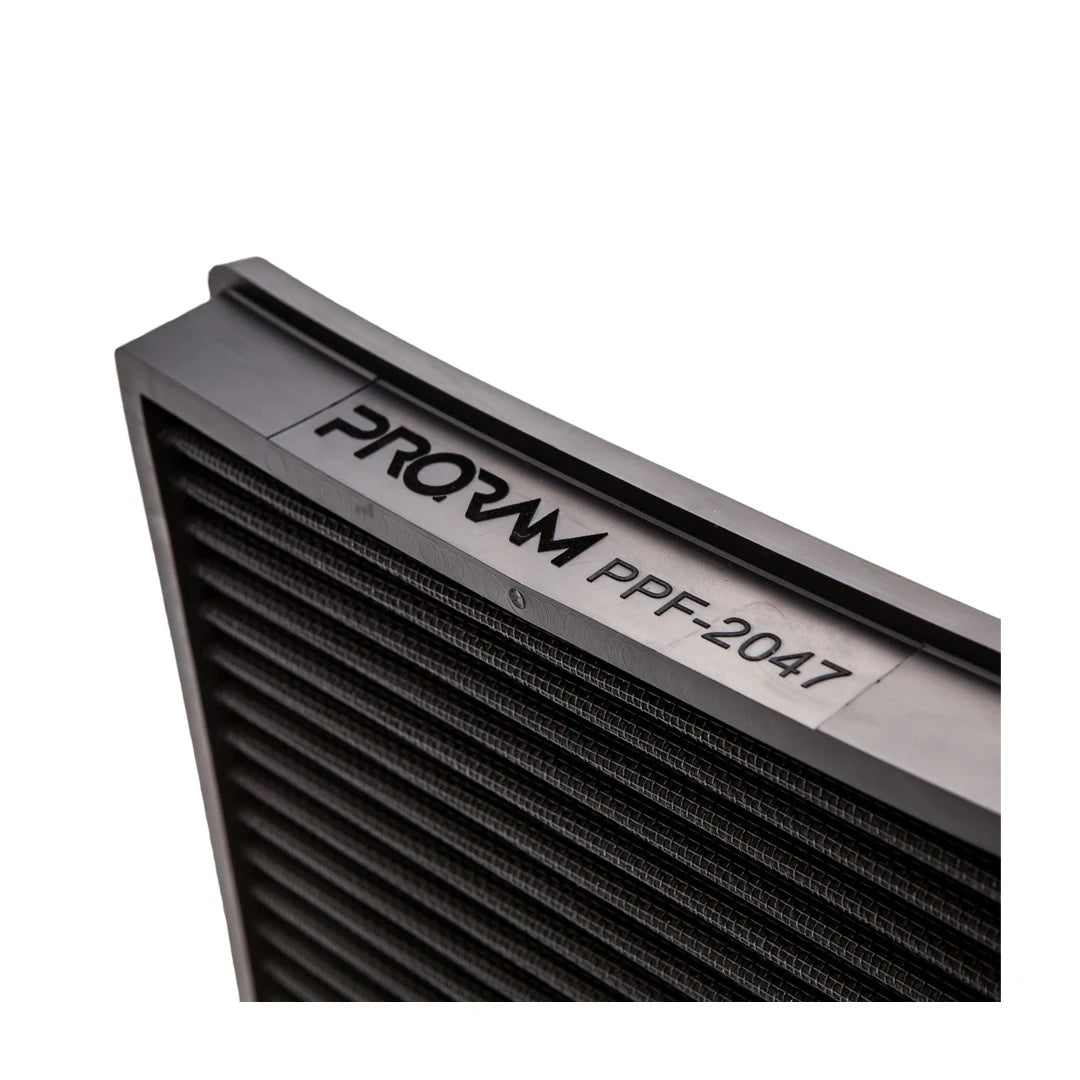 Close up of Ramair proram panel air filter