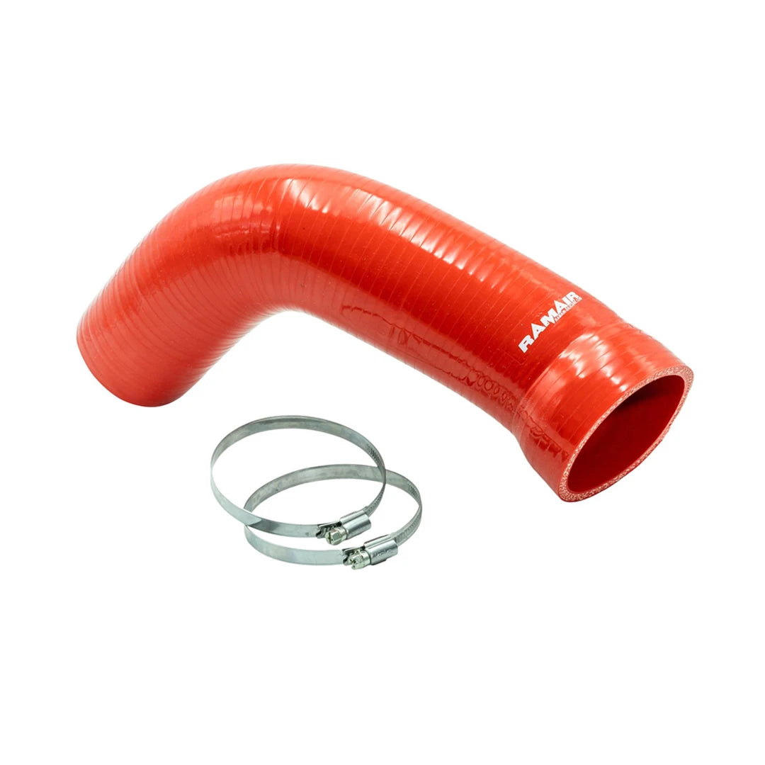 Ramair intake red silicone hose and clips