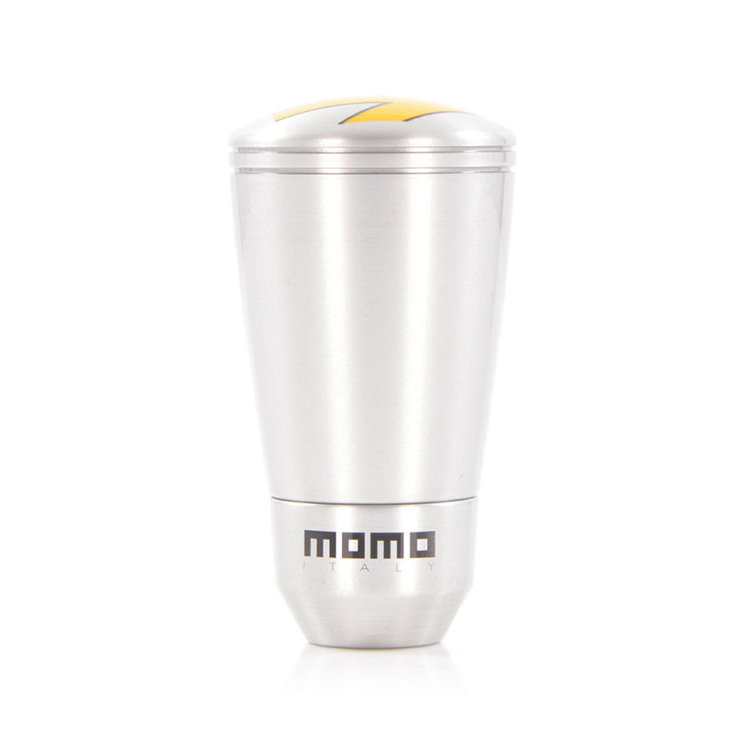 Pommeau de levier de vitesse en aluminium argenté MOMO SK50