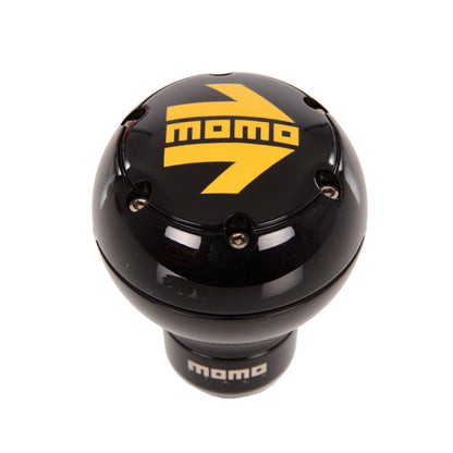 Pommeau de levier de vitesse en aluminium noir MOMO SK51
