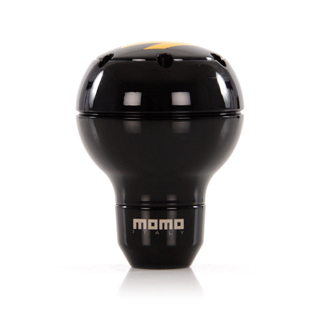 Pommeau de levier de vitesse en aluminium noir MOMO SK51