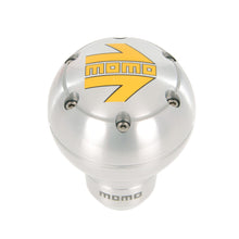 MOMO SK51 Silberner Aluminium-Schaltknauf