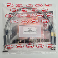 Flexibles de frein tressés en acier inoxydable HEL pour Subaru Impreza WRX, transparents