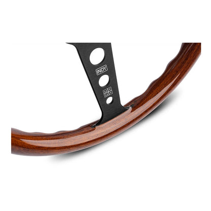 MOMO Indy Heritage Wooden Black Steering Wheel