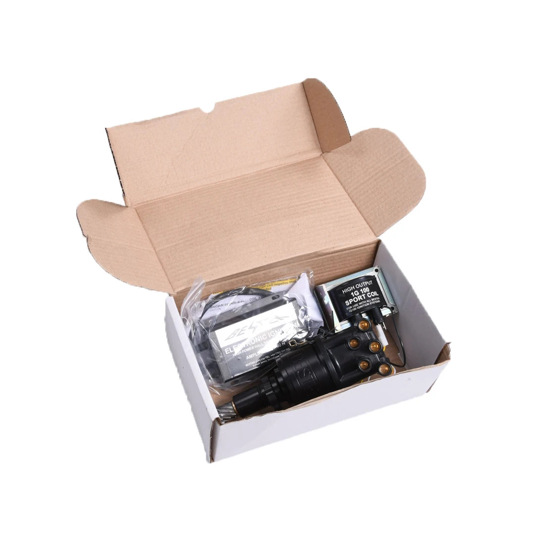 Bestek Ford X-Flow Billet Distributor Ignition Kit