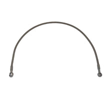 Stainless steel braided turbo oil feed hose