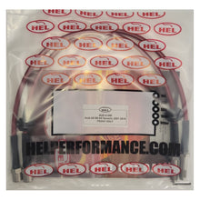 HEL Audi A5 MK1 Stainless Steel Braided Brake Hoses T Red