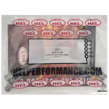 HEL Audi TT MK2 Stainless Steel Braided Brake Hoses Clear