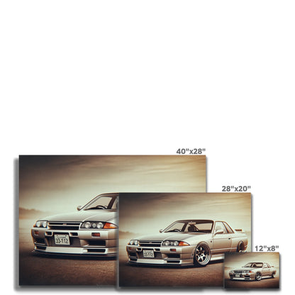 Nissan Skyline GTR Classic Leinwand