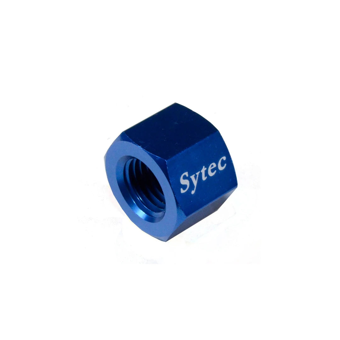 Syetc anodised blue aluminium fuel pump cap