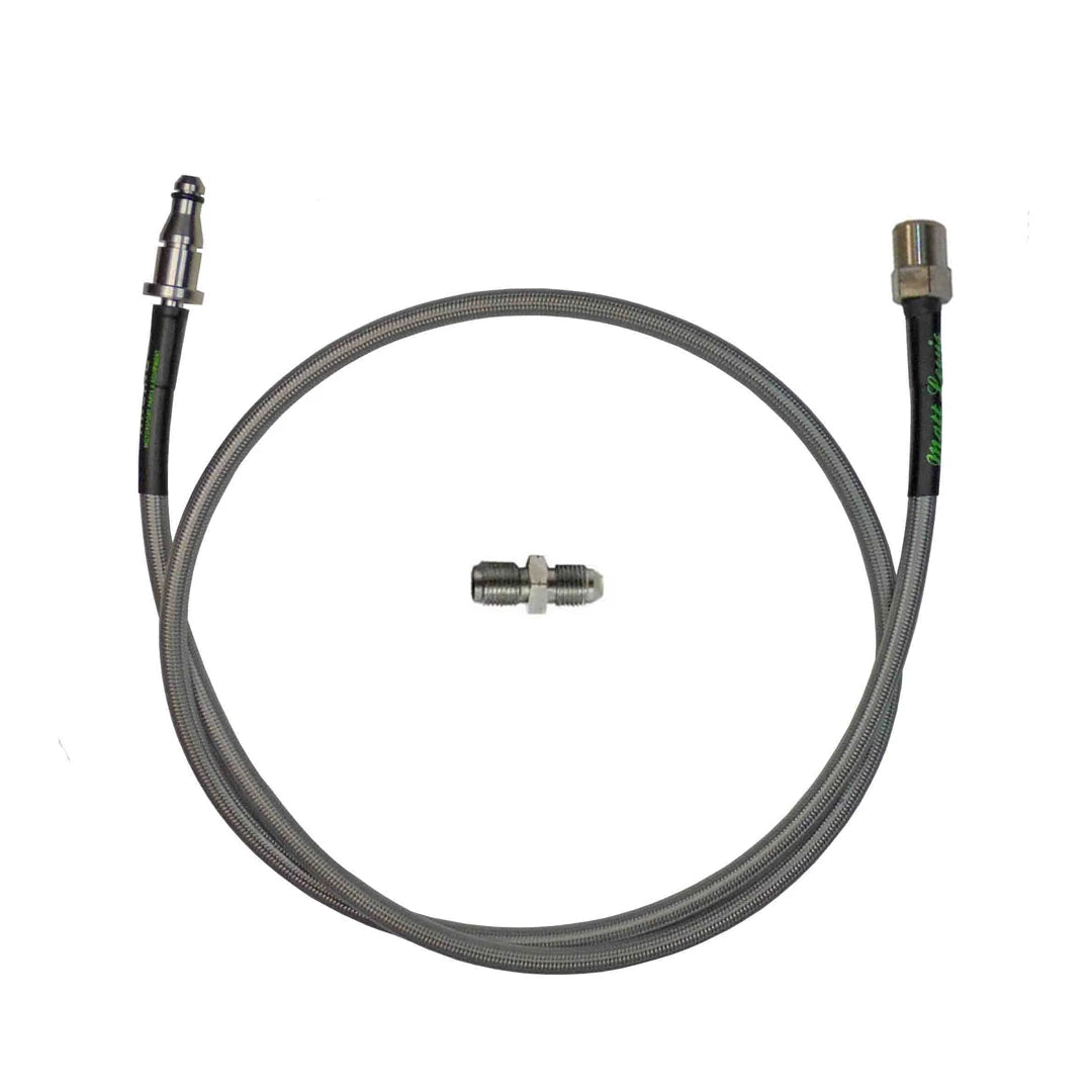 Stainless steel braided clutch hose