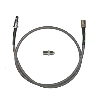 Stainless steel braided clutch hose