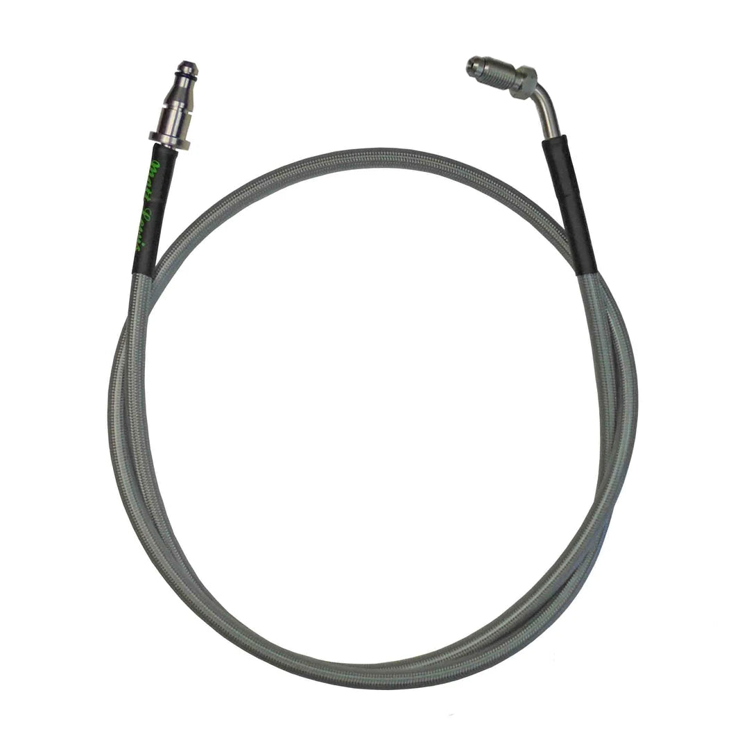 Stainless stell braided clutch hose for a BMW E36 M3