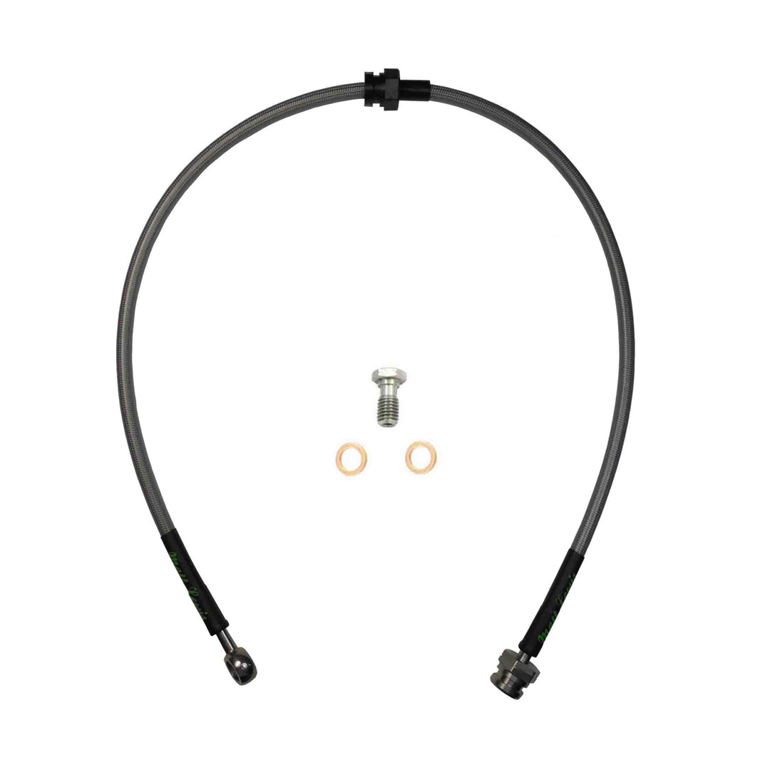 Durite d'embrayage tressée en acier inoxydable flexible pour Mitsubishi Lancer Evo 7/8/9