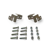 Mocal silver metal oil cooler brackets and screws 