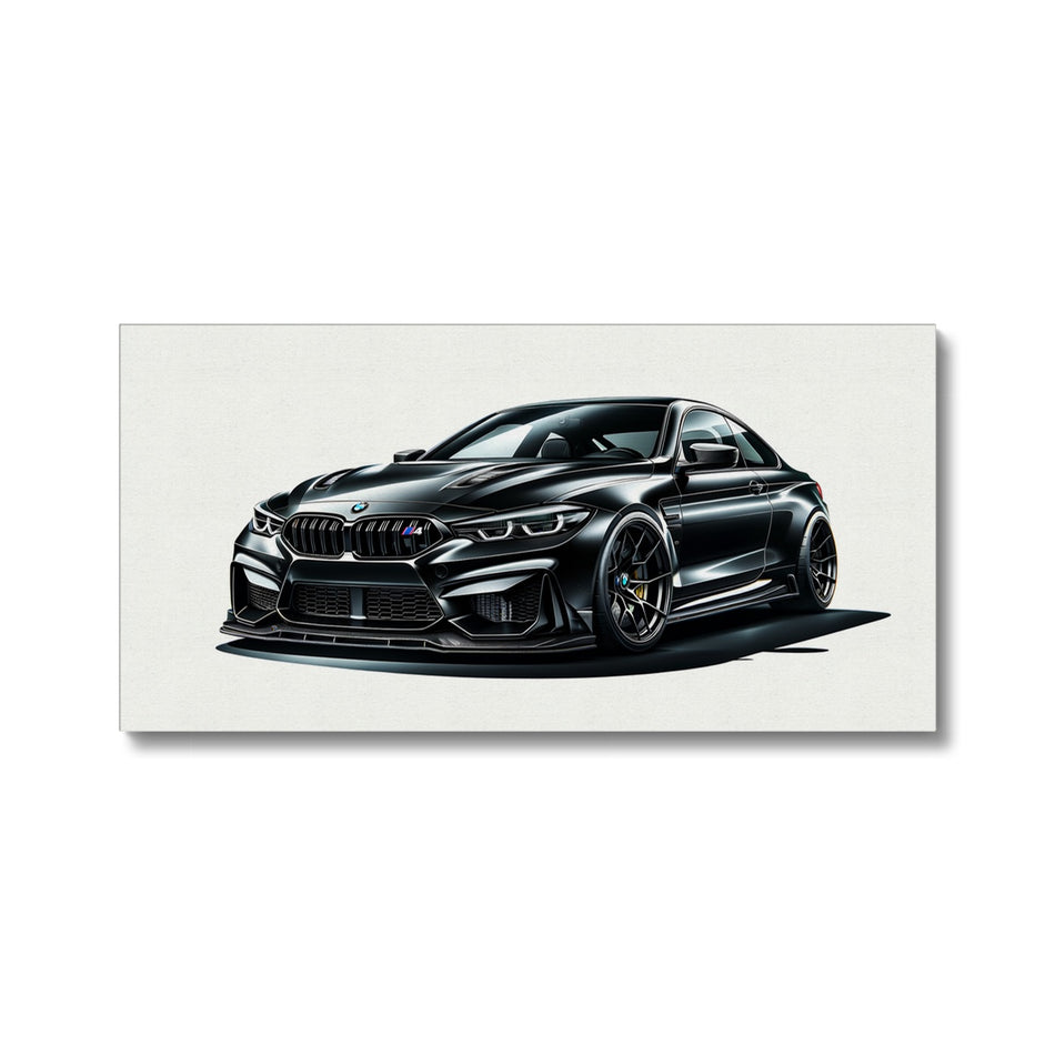 BMW M4 Black Canvas