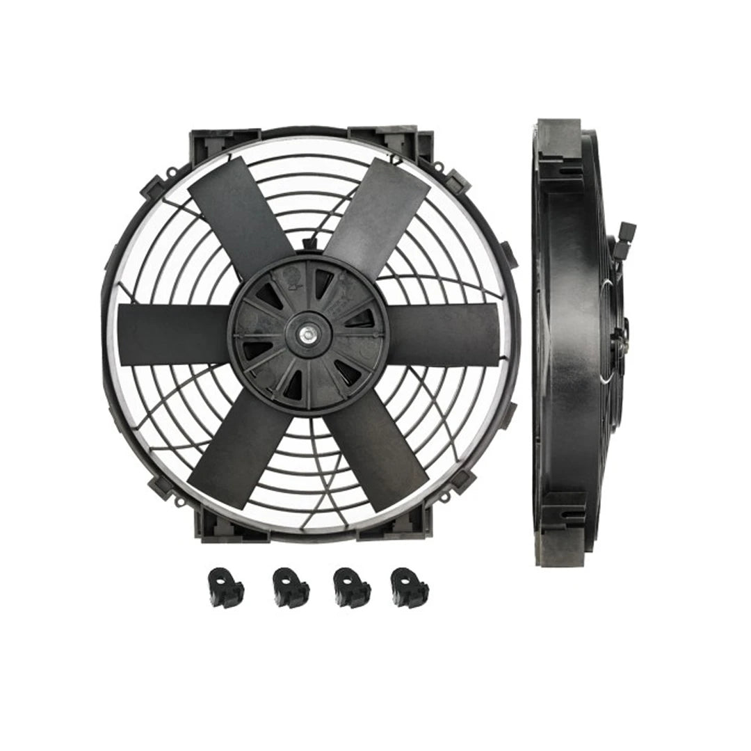 Davies Craig 10" Electric Cooling Fan front & side view