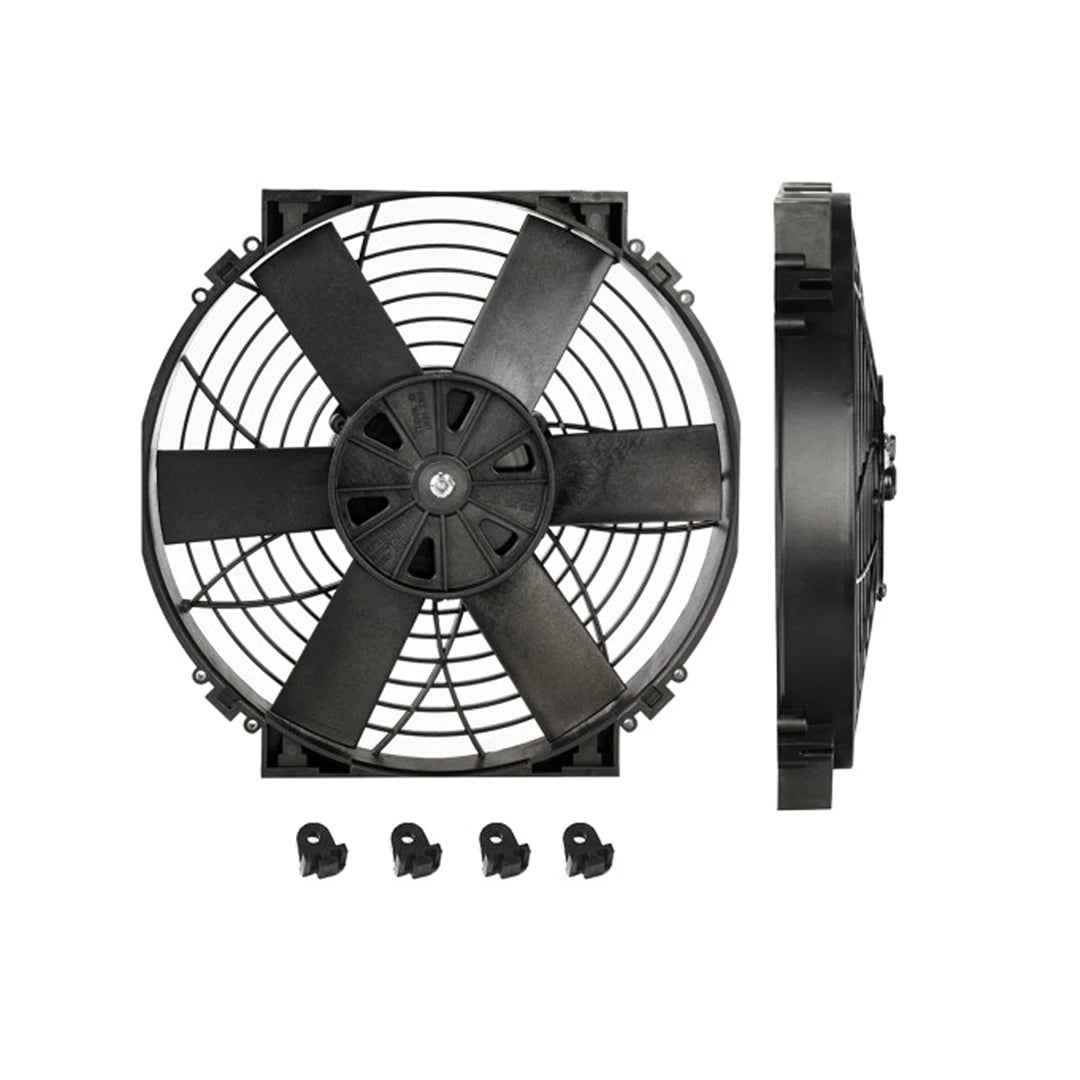 Davies Craig 12" Electric Cooling Fan front and side view