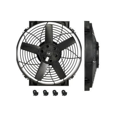 Davies Craig 14" Electric Cooling Fan front and side view