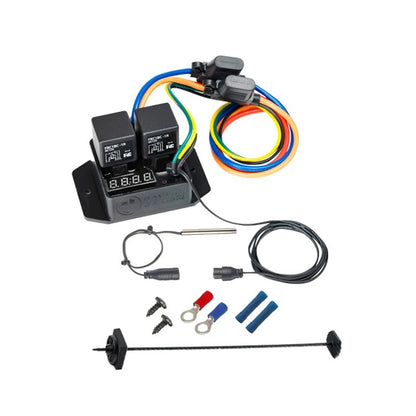 Davies Craig Digital Electric Cooling Fan Switch kit contents