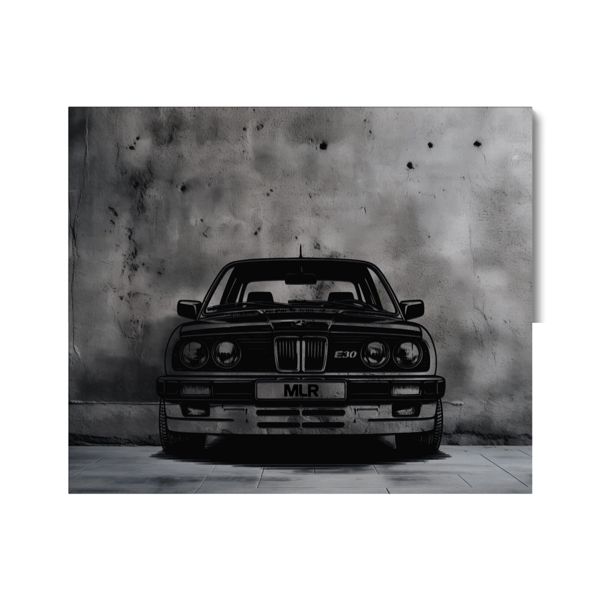 Toile Street Art BMW E30