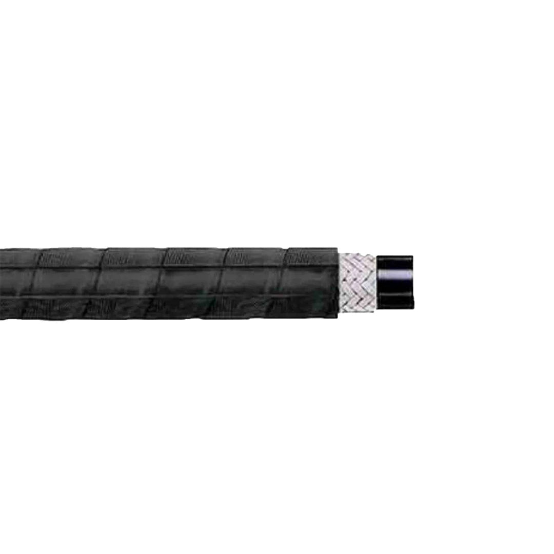 Aeroquip socketless hose cut off to show construction