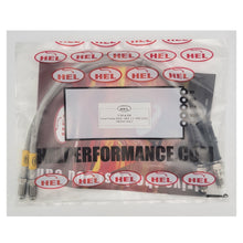 HEL Ford Fiesta MK4 MK5 Stainless Steel Braided Brake Hoses Clear