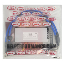 HEL Ford Fiesta MK6 ST150 Stainless Steel Braided Brake Hoses Blue