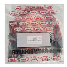 HEL Ford Focus MK3 ST250 Stainless Steel Braided Brake Hoses Red