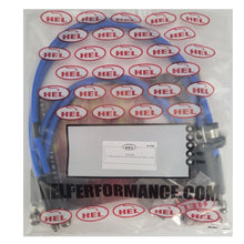 HEL Ford Mustang 6th Gen Stainless Steel Braided Brake Hoses Blue