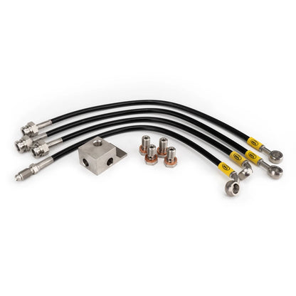 HEL Performance stainless steel braided brake hoses and fittings