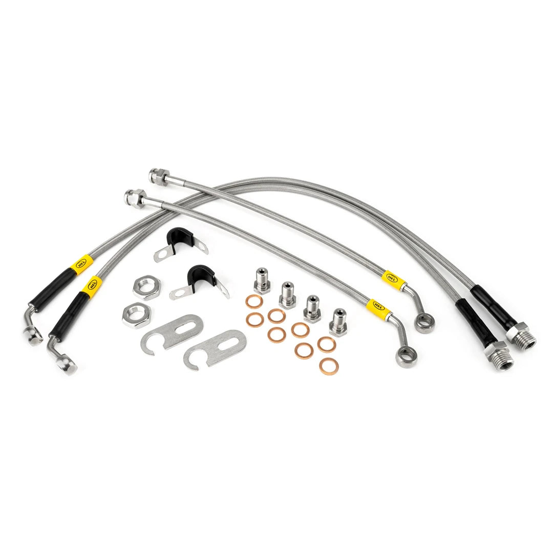 HEL Performance stainless steel braided brake hoses and fittings