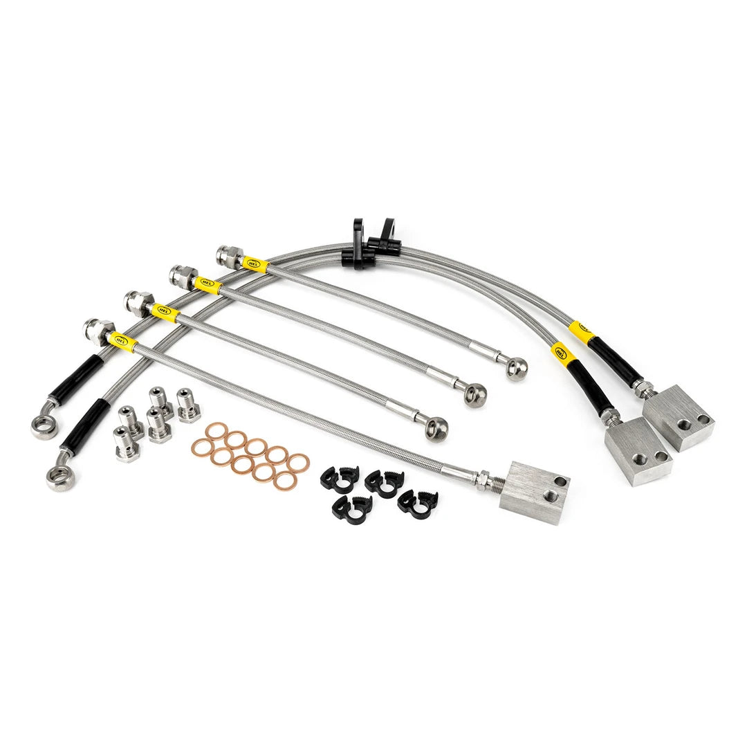 HEL Performance stainless steel braided brake hoses and fittings