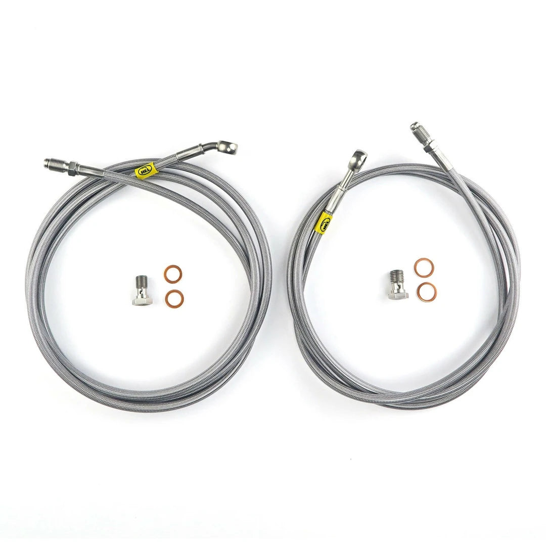 HEL Performance stainless steel braided brake hoses