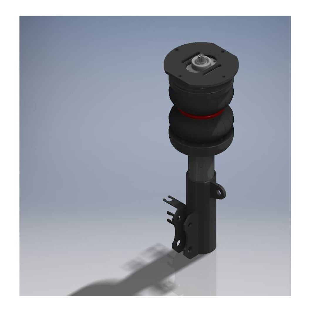 Pack suspension pneumatique Stealth Fiat 500 595 3P