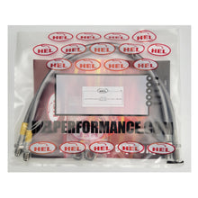 HEL Jaguar XKR Stainless Steel Braided Brake Hoses Clear