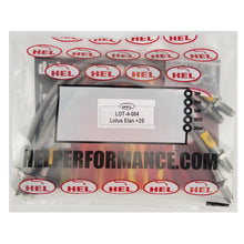 HEL Lotus Elan +2S Stainless Steel Braided Brake Hoses Clear