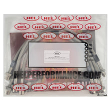 Flexibles de frein tressés en acier inoxydable HEL pour Ford Mondeo MK4, bleus