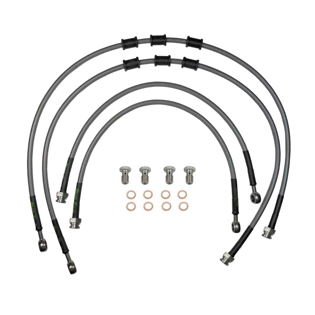 Flexibles de frein tressés en acier inoxydable pour Skoda Octavia MK1
